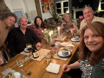 Going out out but staying in, with Ali Keenan, Julia and our partners! And sneaky peeks.