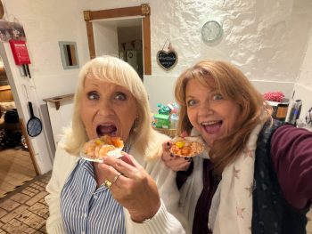 Thel-Mum & Louise in Devon! And sneaky peeks!